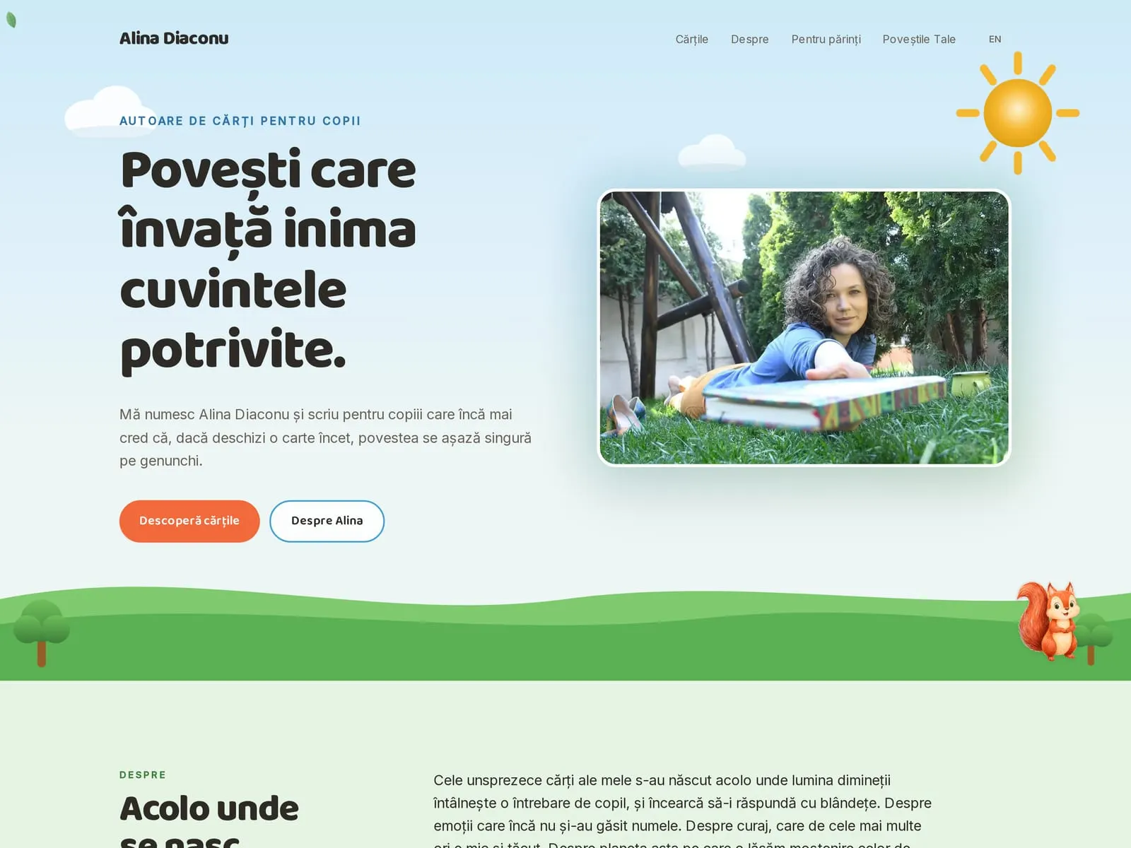 Pagina principală alina-diaconu.com