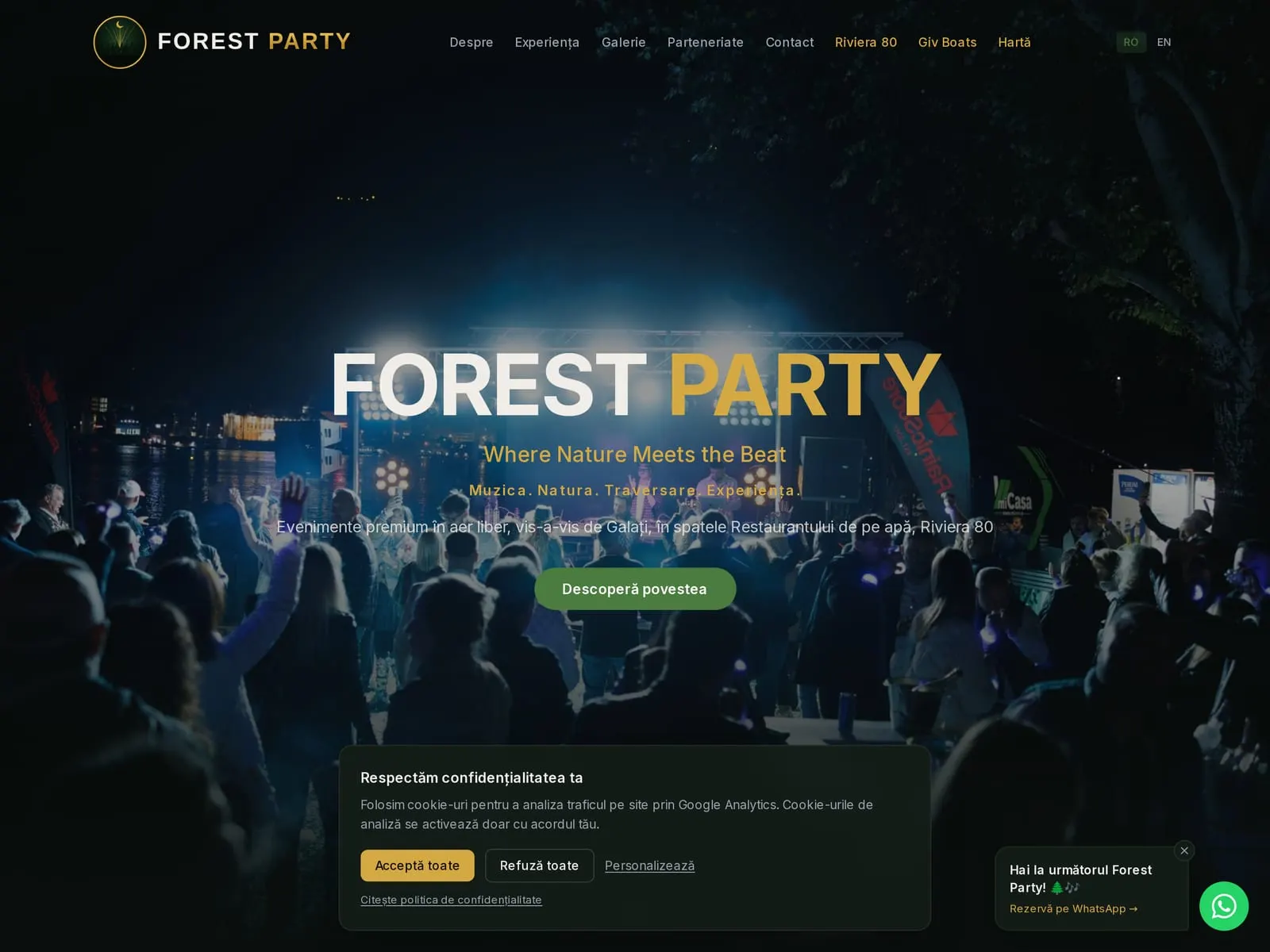 Pagina principală forestparty.ro
