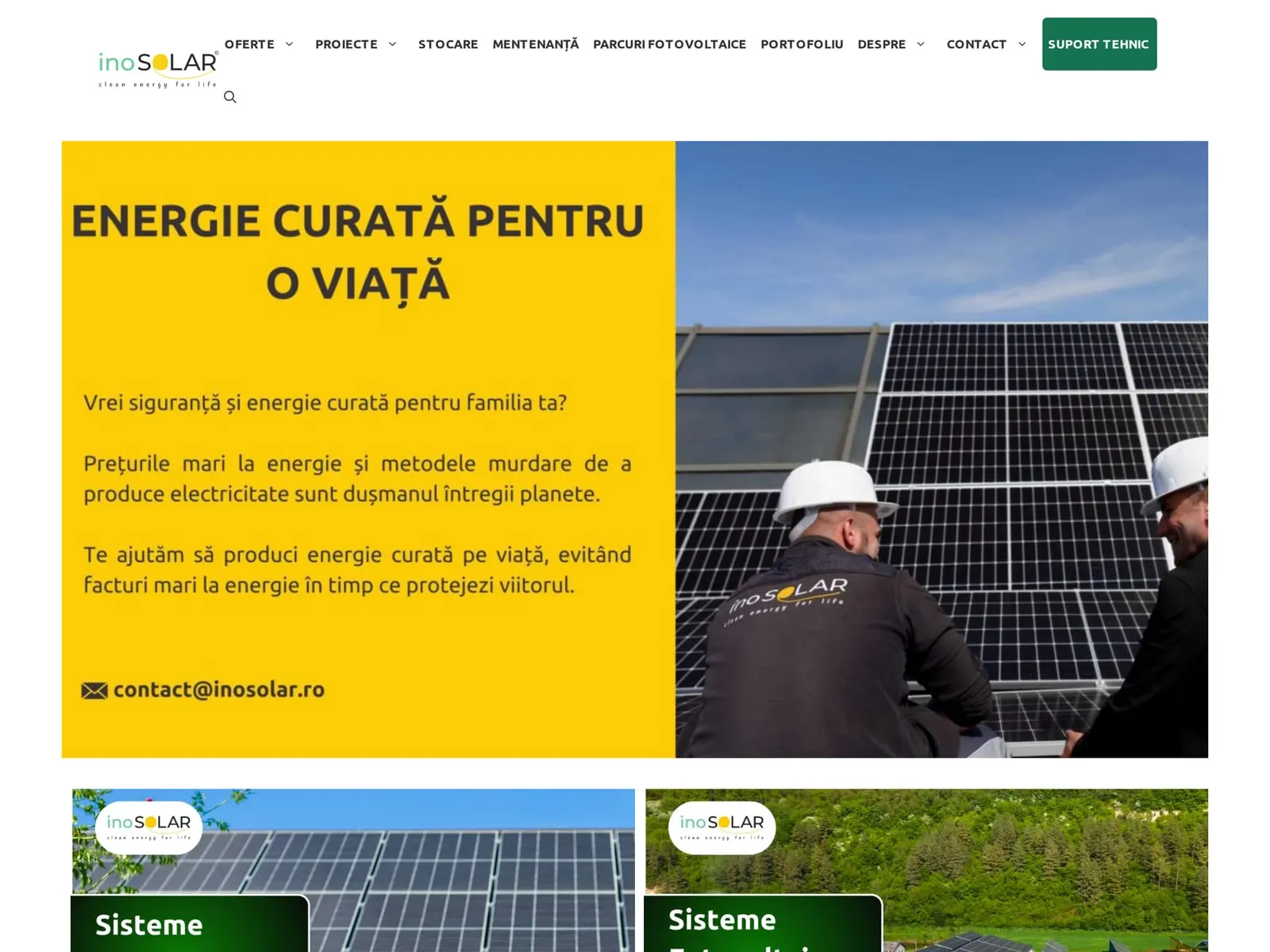 Pagina principală inosolar.ro