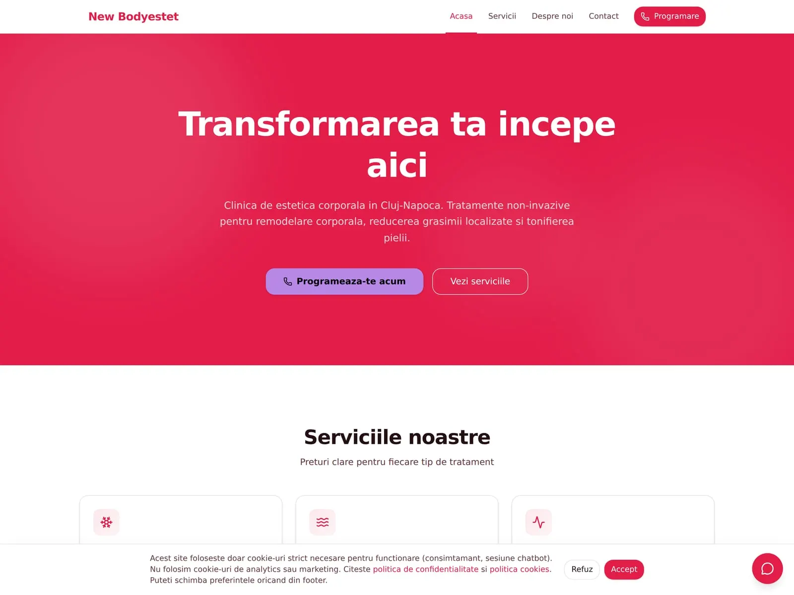 Pagina principală newbodyestet.ro
